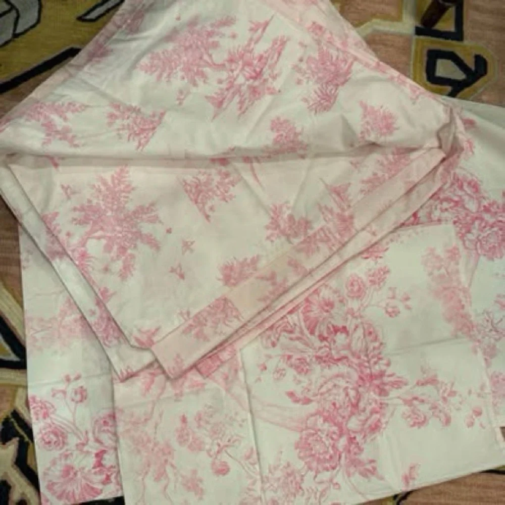 ISABELLE TOILE DUVET  Cover  & 2 STANDARD PILLOWCASES ~~  Twin size